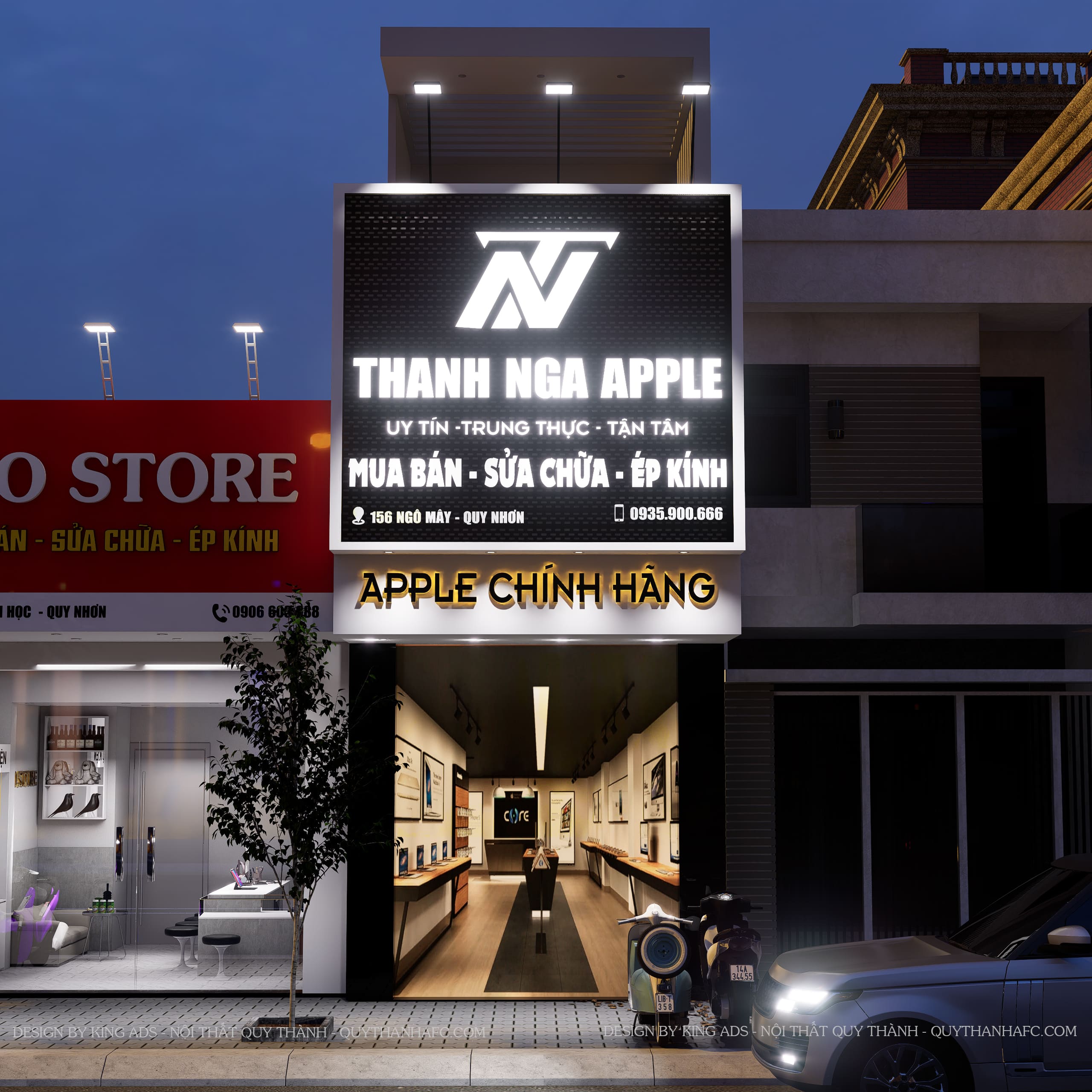 THANH NGA APPLE – 156 NGÔ MÂY – QUY NHƠN